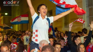 Zadar je gorio: Velika fešta nakon plasmana Vatrenih u finale Svjetskog prvenstva