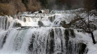 Obilazak NP Krka i Slapova Krke povodom Medjunarodnog dana rijeka. Photo: Dusko Jaramaz/PIXSELL Autor  Dusko Jaramaz/PIXSELL Ključne riječi  slapovi krke, Nacionalni park Krka, rijeka Krka, voda, rijeka,