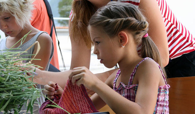 GKZD: Dječja radionica izrade stručaka i jastučića od lavande, Foto: Lucija Juravić