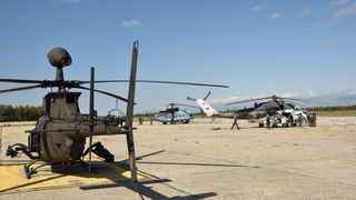 U Zemuniku vježba helikoptera za operacije na kopnu