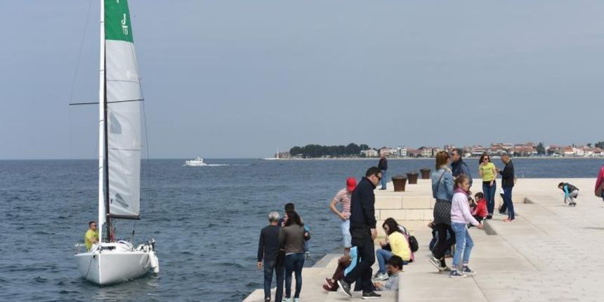 Turisti i građani postali jedriličari u sklopu najave Zadar Outdoor Festivala