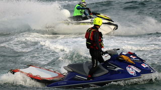 Vir: Slobodan trening na plaži Jadro pred utrke Alpe Adria Jest Ski Toura. Foto: Kažimir Škrbić/Virski list
