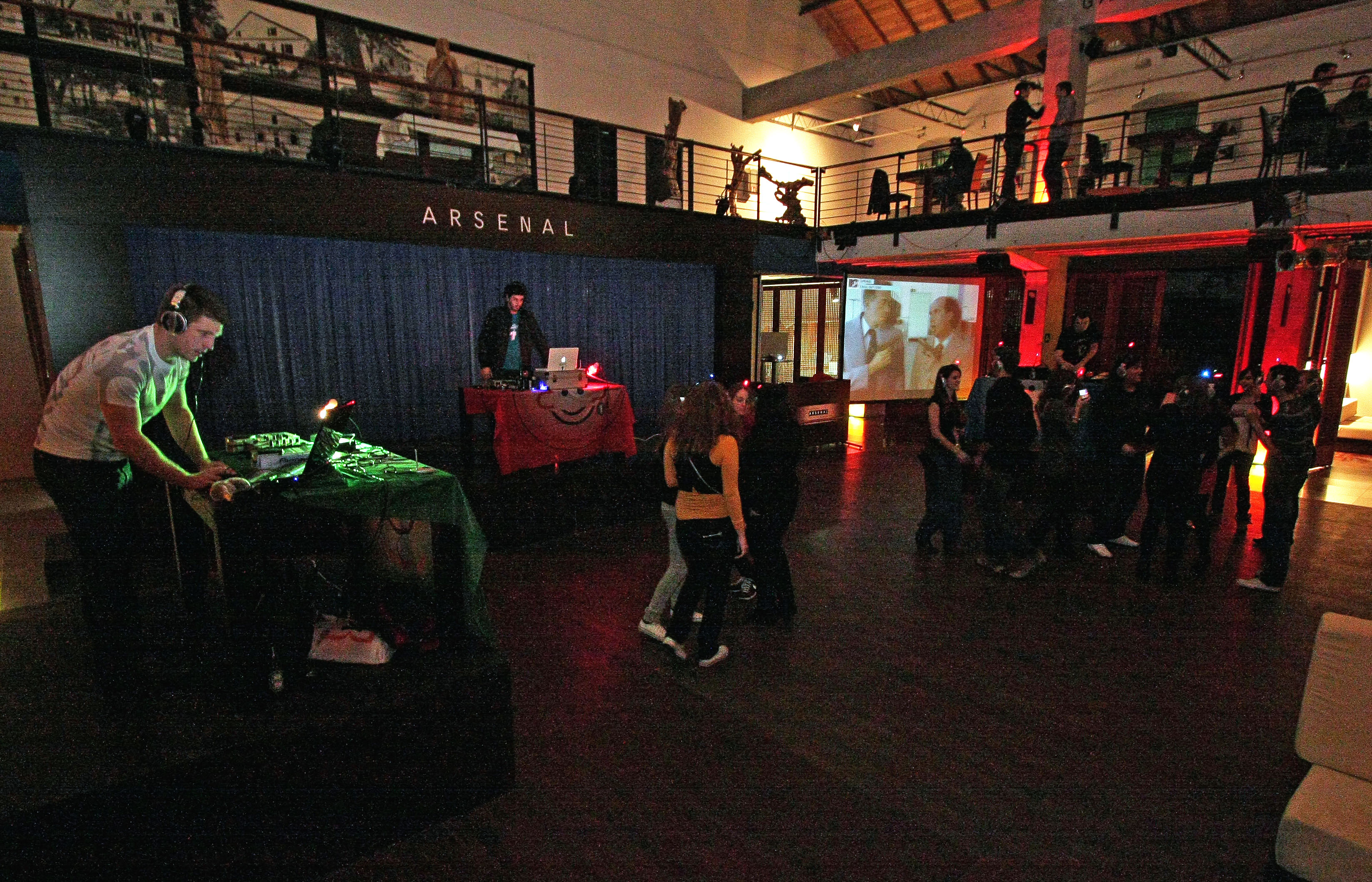 Silent party u Arsenalu (foto: Marin Gospić)