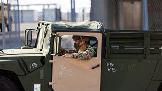 U Gaženicu dopremljena vojna oprema i sredstva za vježbu Immediate Response 21 U Gaženicu dopremljena vojna oprema i sredstva za vježbu Immediate Response 21