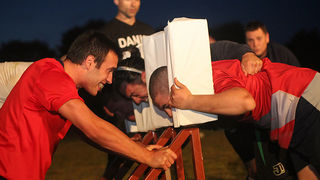 Trening zadarskih ragbijaša u Zemuniku (foto:Saša Čuka)