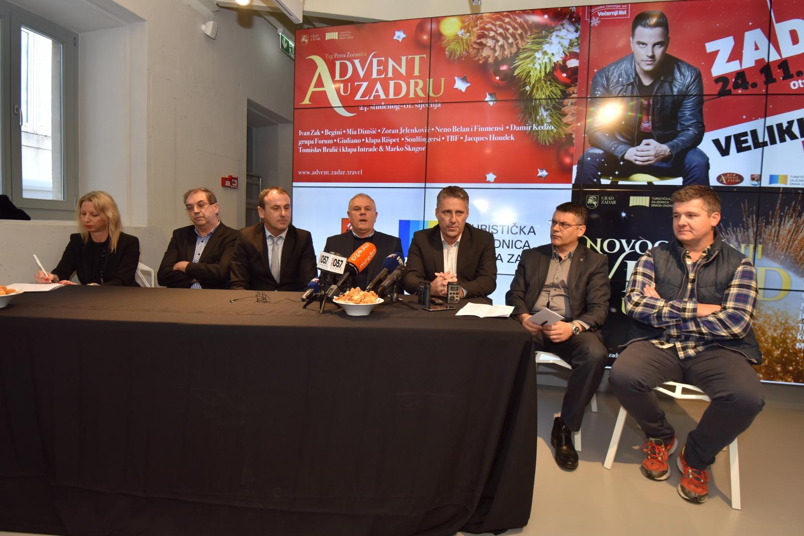 U TZ grada Zadra najavljen ovogodišnji Advent U TZ grada Zadra najavljen ovogodišnji Advent