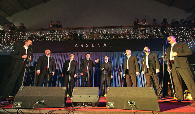 Božićni koncert klape Intrade u Arsenalu (foto: Marin Gospić)