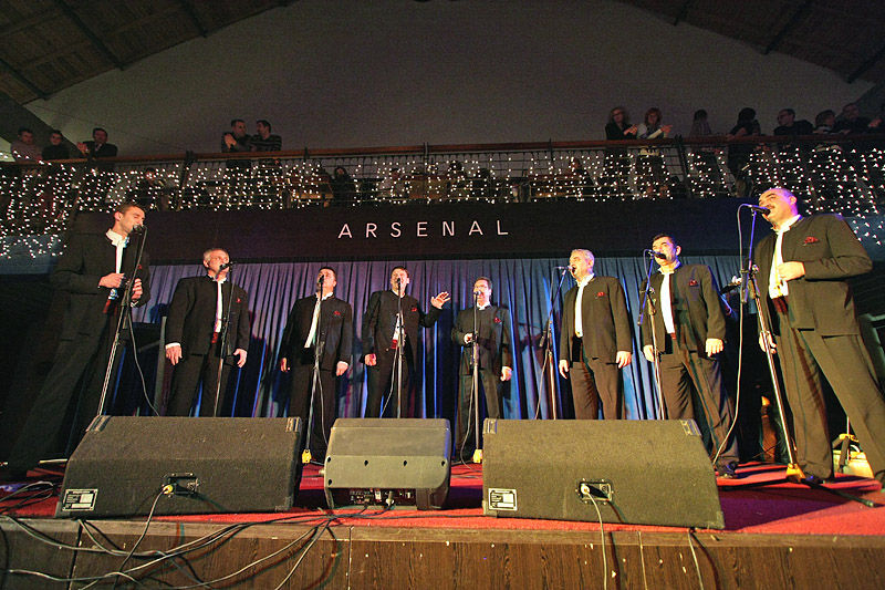 Božićni koncert klape Intrade u Arsenalu (foto: Marin Gospić)
