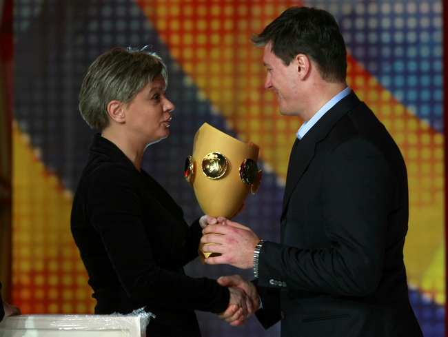 Zagreb, 261210.
HTV, studio Anton Marti, Prisavlje BB.
59. izbor sportasa 2010. godine u organizacij Sportskih novosti.
Na fotografiji: Ivica Kostelic.
Foto: Ronald Gorsic / CROPIX