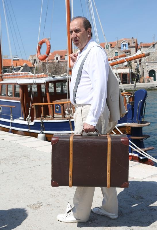 Mladen Grdović i Ivana Kovač u Prvić Šepurini snimili spot za pjesmu “Dva goluba”, Photo: Duško Jaramaz/PIXSELL