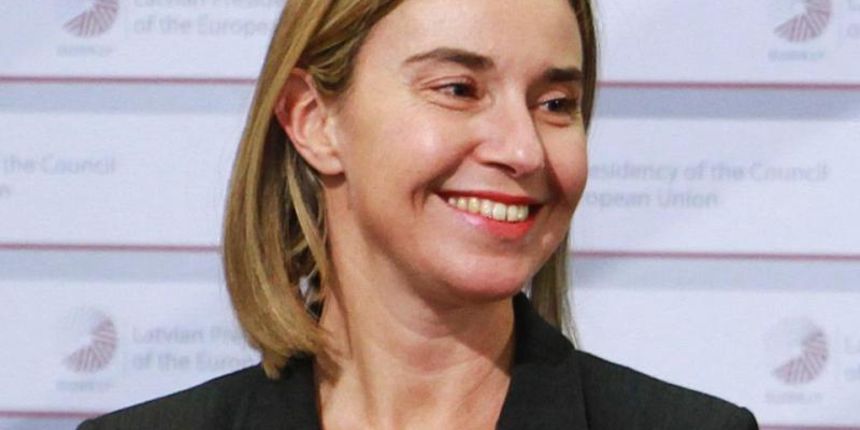 Federica Mogherini, Foto: Edmunds Brencis