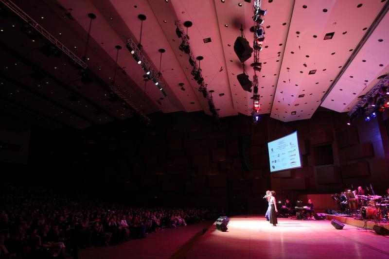 Dvorana Vatroslav Lisinski, humanitarni koncert udruge Ljubav na djelu kojim se prikuplja novac za lijecenje djece oboljele od malignih bolesti. Koncert je odrzao Jacques Houdek sa zvijezdama The Voicea. Photo: Goran Jakus/PIXSELL