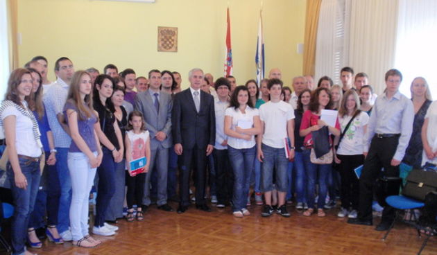 Dodjela priznanja ucenicima srednjih skola, Foto: Karla Soric