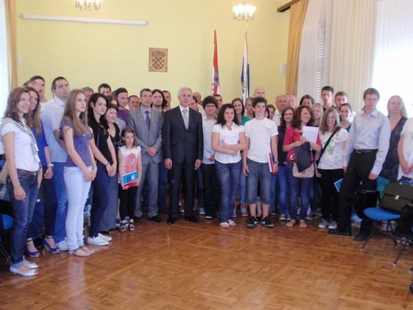 Dodjela priznanja ucenicima srednjih skola, Foto: Karla Soric Dodjela priznanja ucenicima srednjih skola, Foto: Karla Soric