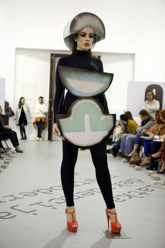 U sklopu tribine Moda osamdesetih – modni laboratorij za 21. stoljece odrzana odrzana modna revija Avangardna moda osamdesetih. Zvoncica Vuckovic. Photo: Robert Anic/PIXSELL