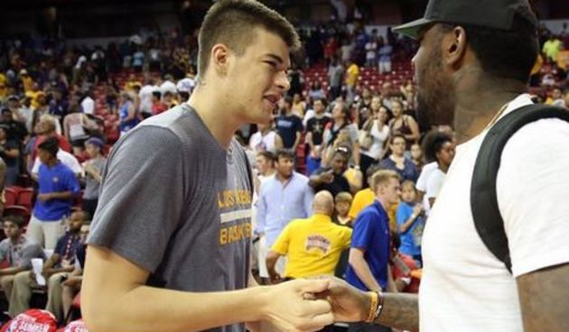 Ivica Zubac, foto: lakersscene