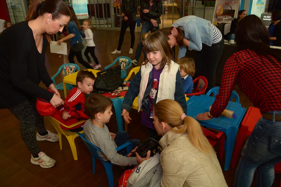 City Galleria: Dječja igraonica u subotu, 22. ožujka