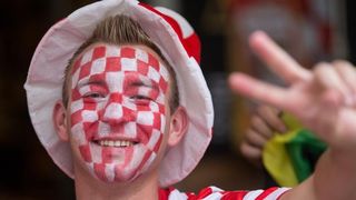 Hrvatski navijači okupirali Lens uoči utakmice s Portugalom, Photo: PIXSELL Hrvatski navijači okupirali Lens uoči utakmice s Portugalom, Photo: PIXSELL