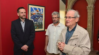 Svečano otvorena izložba slika fra Petra Perice Vidića