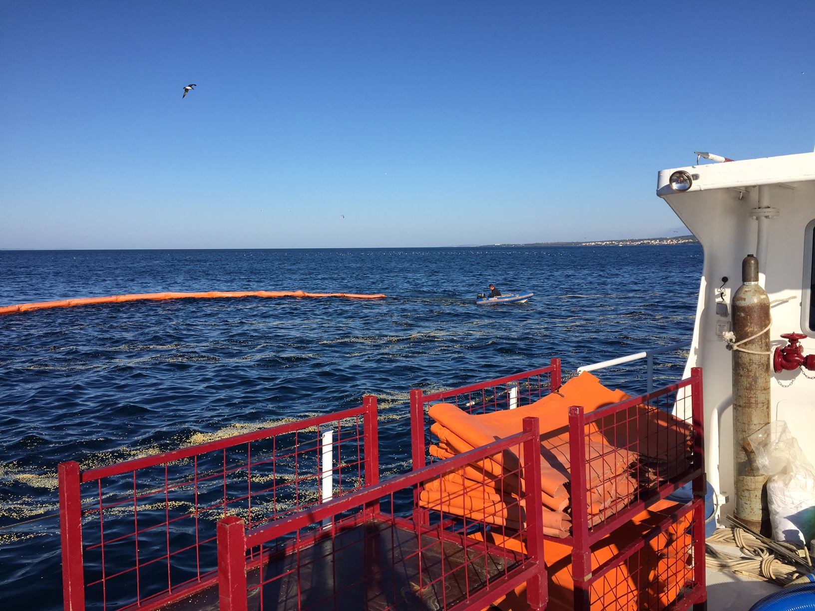 Vježba intervencije kod iznenadnog onečišćenja mora