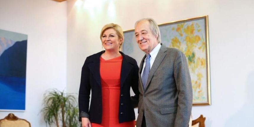 Zagreb – Konzultacije stranaka i koalicija kod predsjednice Kolinda Grabar Kitarovic. Zastupnik talijanske nacionalne manjine. Photo: Sanjin Strukic/PIXSELL Zagreb – Konzultacije stranaka i koalicija kod predsjednice Kolinda Grabar Kitarovic. Zastupnik talijanske nacionalne manjine. Photo: Sanjin Strukic/PIXSELL