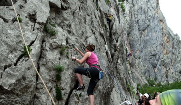 Zadar, Paklenica, 270413.
Nacionalni park Paklenica. 14. Medjunarodni susret penjaca
