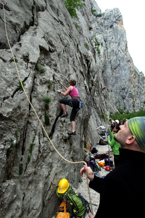 Zadar, Paklenica, 270413.
Nacionalni park Paklenica. 14. Medjunarodni susret penjaca
