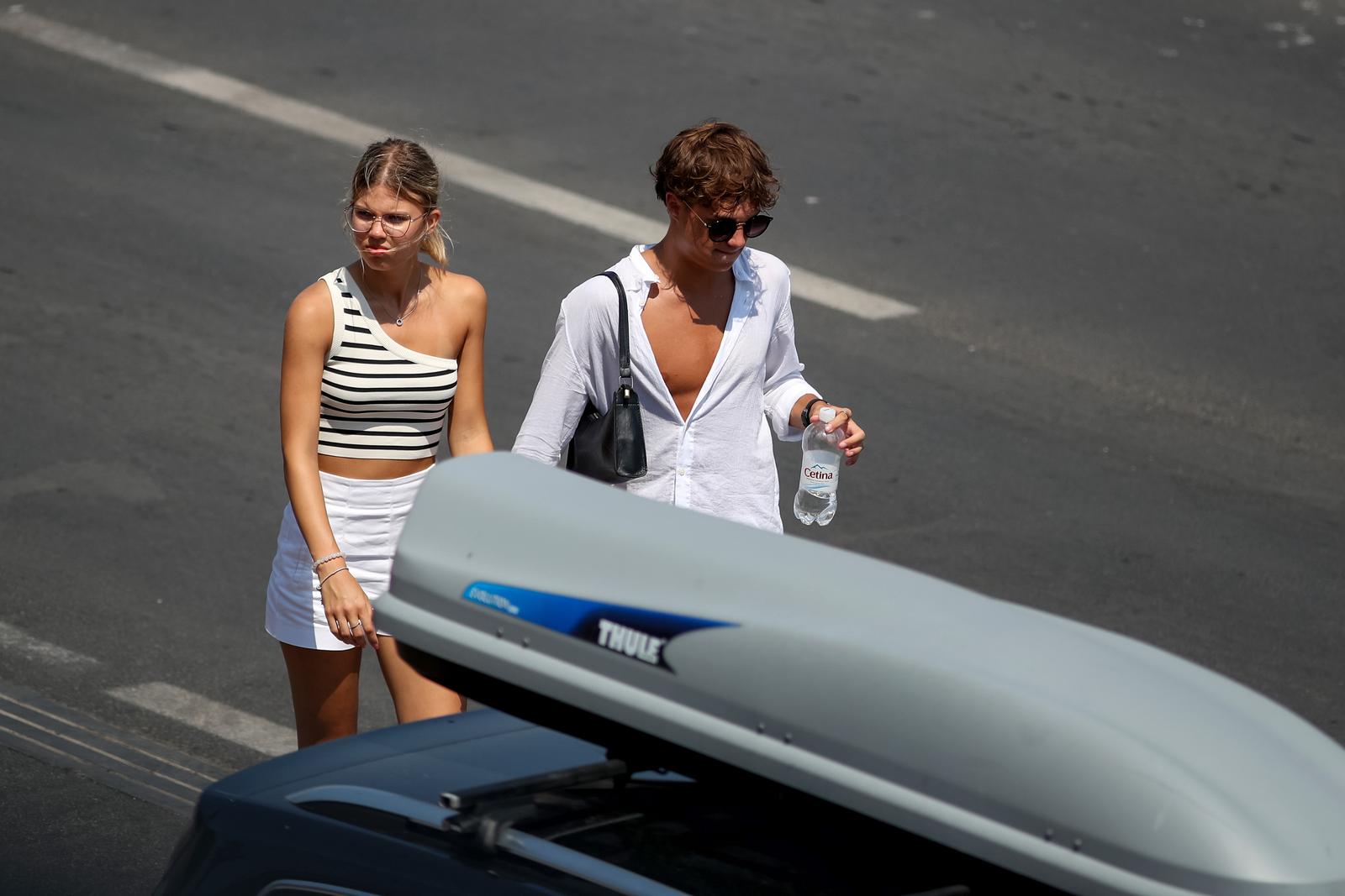 Toplinski val ponovo u Zadru Toplinski val ponovo u Zadru