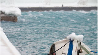 Đir po ledu okovanom Senju, Foto: Kristijan Orlić Đir po ledu okovanom Senju, Foto: Kristijan Orlić