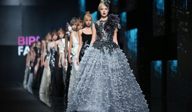 BIPA Fashion.hr na Zagrebačkom Velesajmu. Revija Ivica Skoko. Photo: Jurica Galoic/PIXSELL