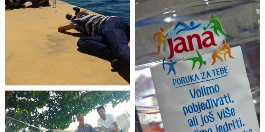 Šime i Igor imaju poruku za tebe na boci Jane Šime i Igor imaju poruku za tebe na boci Jane