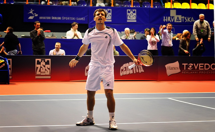 ATP Zadreb: Dodig – Garcia Lopez 2-1, Foto: Andro Marčev ATP Zadreb: Dodig – Garcia Lopez 2-1, Foto: Andro Marčev