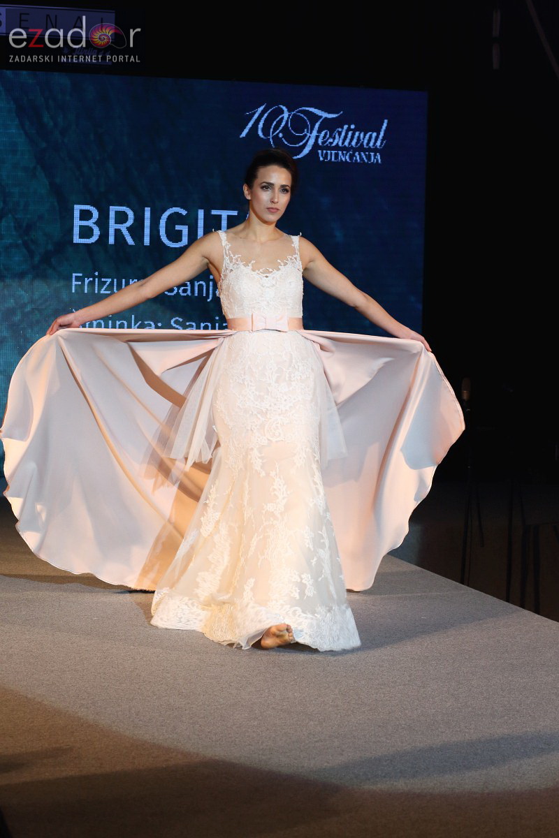10. Festival vjenčanja: Modna revija vjenčanica i revija cvijeća 5. ožujka 2017.