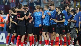 Nižnji Novgorod, Rusija – Svjetsko nogometno prvenstvo 2018., osmina finala, Hrvatska – Danska 4-3 (1-1, 1-1).