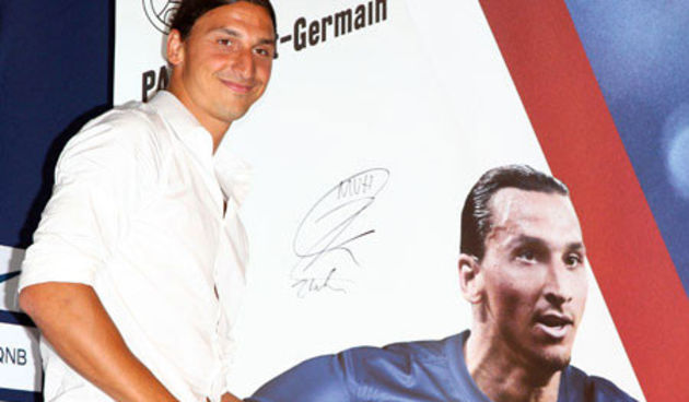 Zlatan Ibrahimović, foto: psg.fr