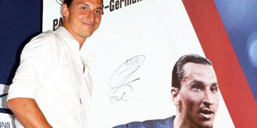 Zlatan Ibrahimović, foto: psg.fr