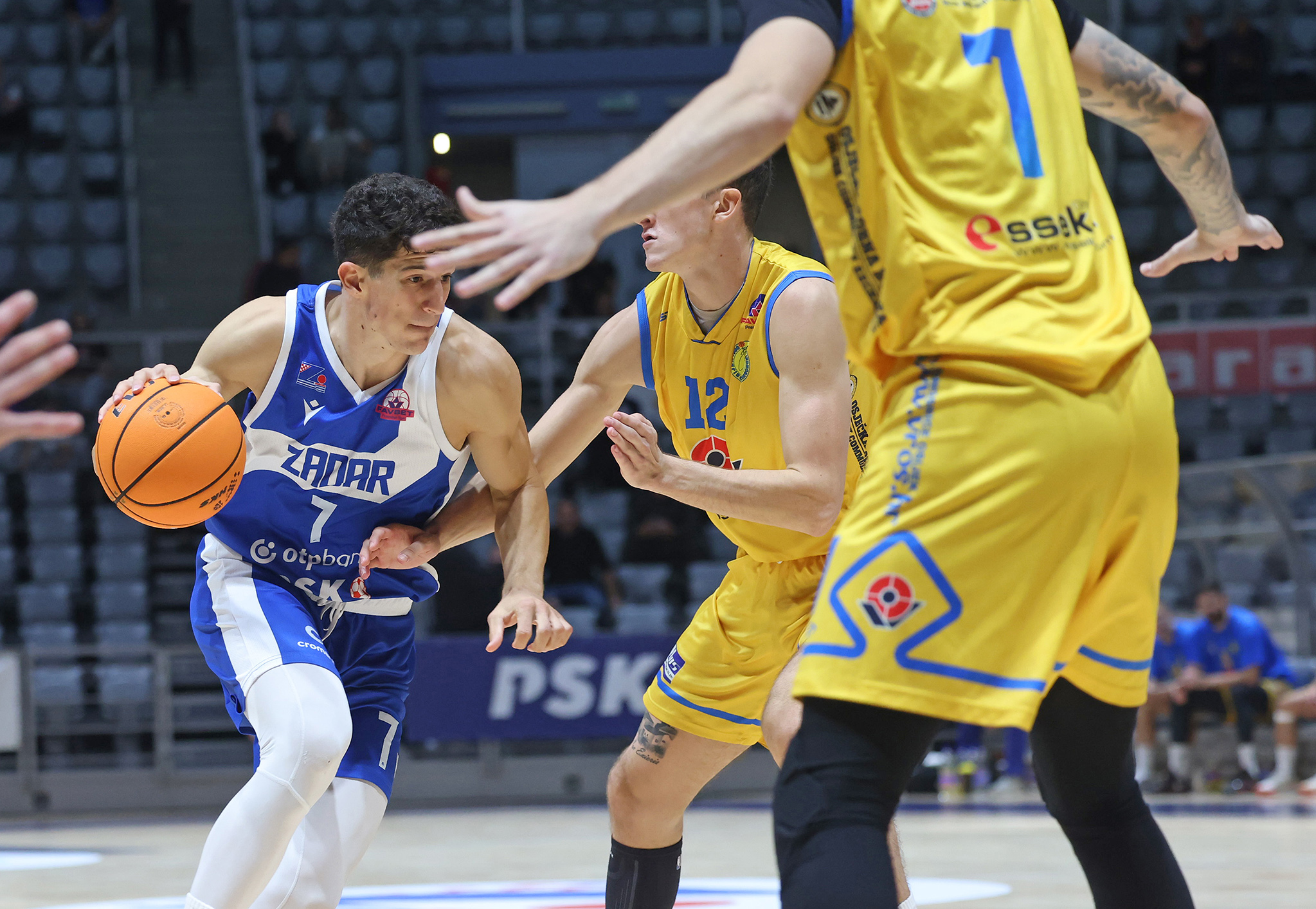 FavBet Premijer Liga, 4. kolo: KK Zadar – KK Vrijednosnice Osijek 75-63 FavBet Premijer Liga, 4. kolo: KK Zadar – KK Vrijednosnice Osijek 75-63