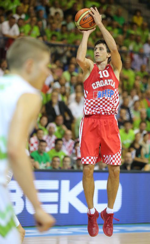Europsko prvenstvo u kosarci Eurobasket Slovenija 2013., skupina C. Slovenija – Hrvatska 74-76. Photo: Igor Kralj/PIXSELL Europsko prvenstvo u kosarci Eurobasket Slovenija 2013., skupina C. Slovenija – Hrvatska 74-76. Photo: Igor Kralj/PIXSELL