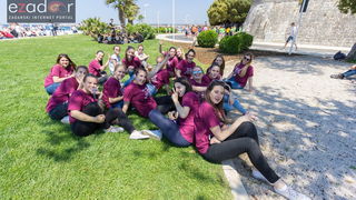 Ludijada zadarskih maturanata na Pozdravu suncu i Morskim orguljama