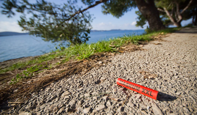 Đir po Kolovarama 1. siječnja 2013., petarda, petarde (foto:Saša Čuka)