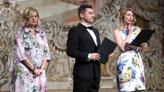 U HNK – u dodjeljene su godisnje nagrade za najbolja glumacka, operna i baletna ostvarenja u protekloj sezoni i svecani koncert Zagreb i ja se volimo tajno. Photo: Anto Magzan/PIXSELL