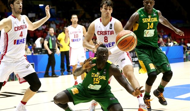 Hrvatska – Senegal, foto: fiba