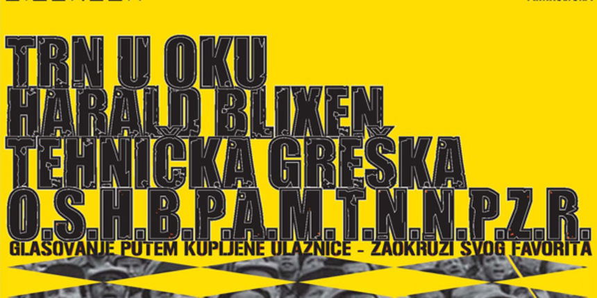 Jeza Irokeza plakat Jeza Irokeza plakat