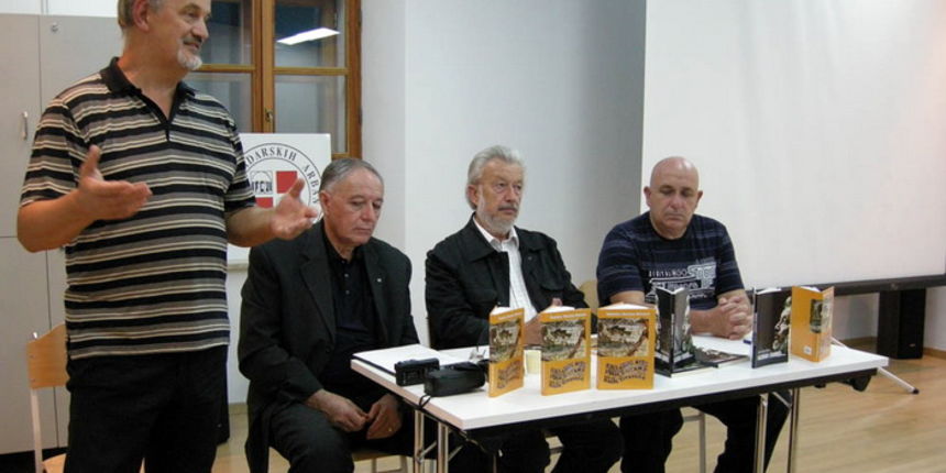 Dario Tikulin, Mustafa Spahiu, T.M.Bilosnić i Enio Grdović Dario Tikulin, Mustafa Spahiu, T.M.Bilosnić i Enio Grdović