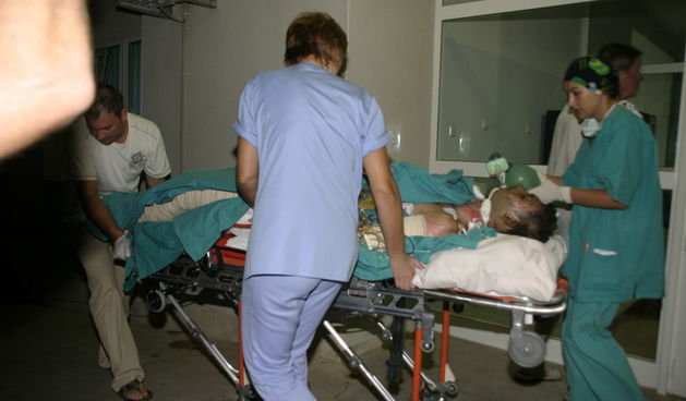 Ozlijedjeni vatrogasci na Kornatu