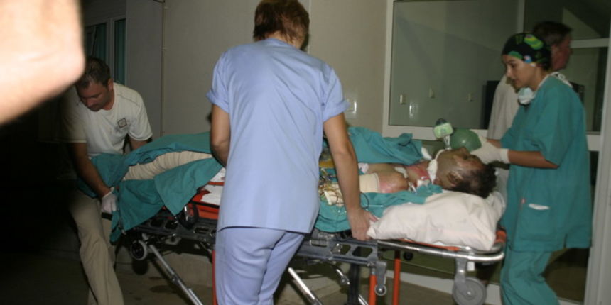 Ozlijedjeni vatrogasci na Kornatu Ozlijedjeni vatrogasci na Kornatu