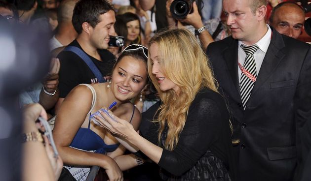 Gillian Anderson u Sarajevu (foto: Tportal.hr)