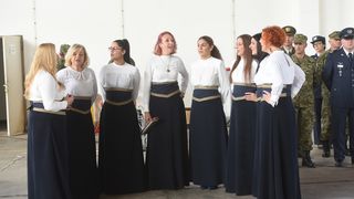 Primopredaja dužnosti zapovjednika 93. zrakoplovne baze HRZ i PZO