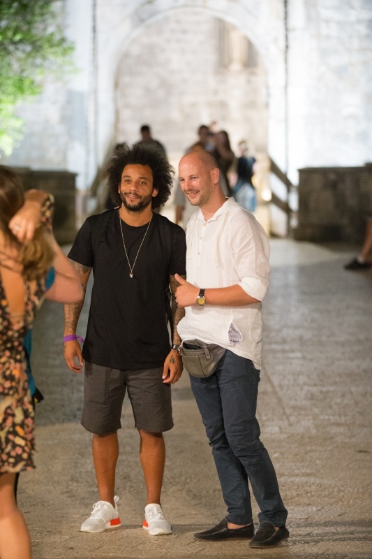 Nogometaš Reala Marcelo s obitelji ljetuje u Dubrovniku Nogometaš Reala Marcelo s obitelji ljetuje u Dubrovniku