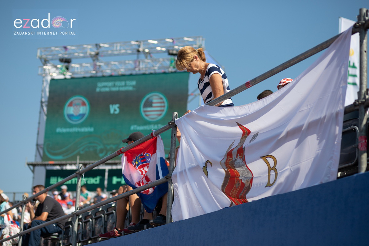 Davis Cup: Vruća navijačka atmosfera u meču Ćilića i Querreya